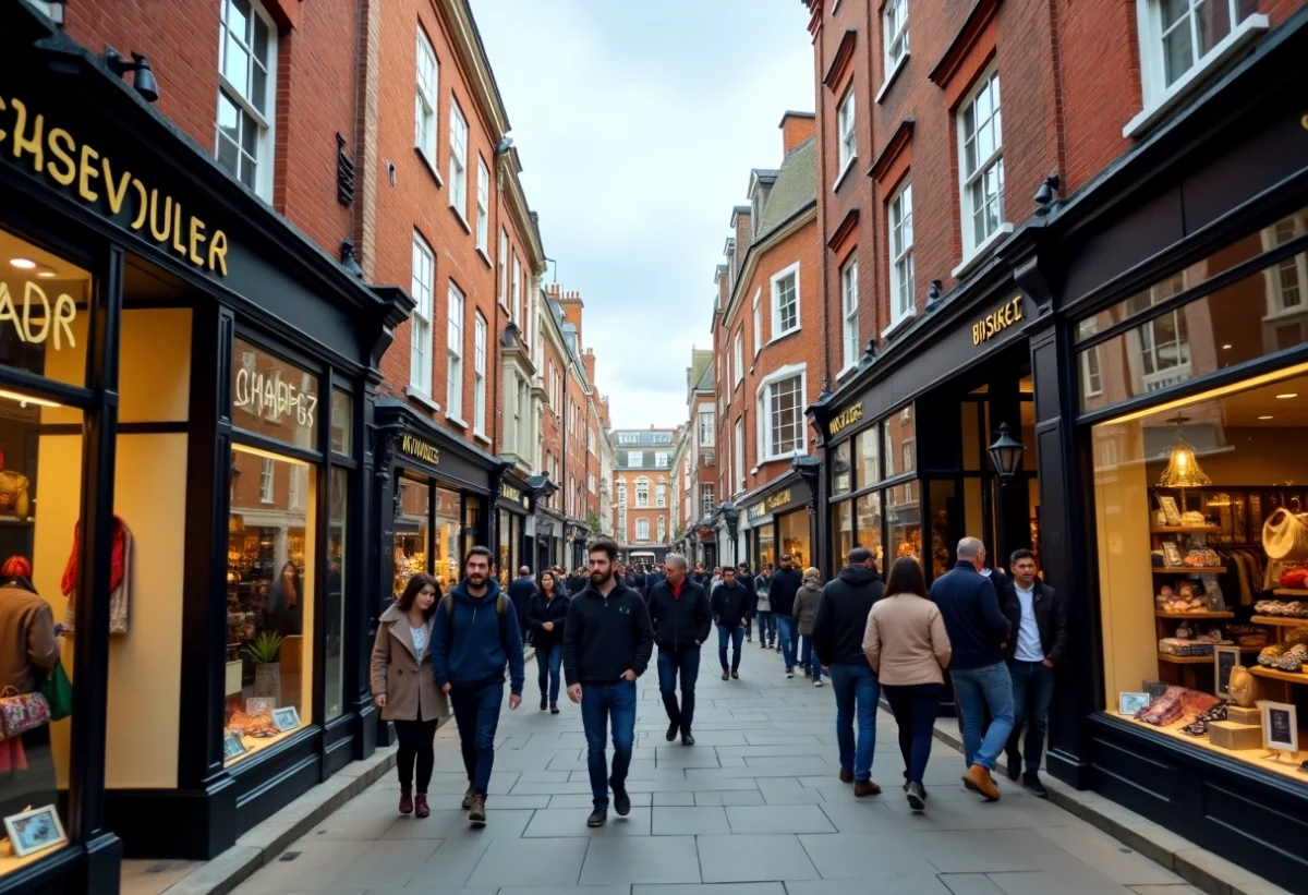 Les meilleurs quartiers pour le shopping à Londres