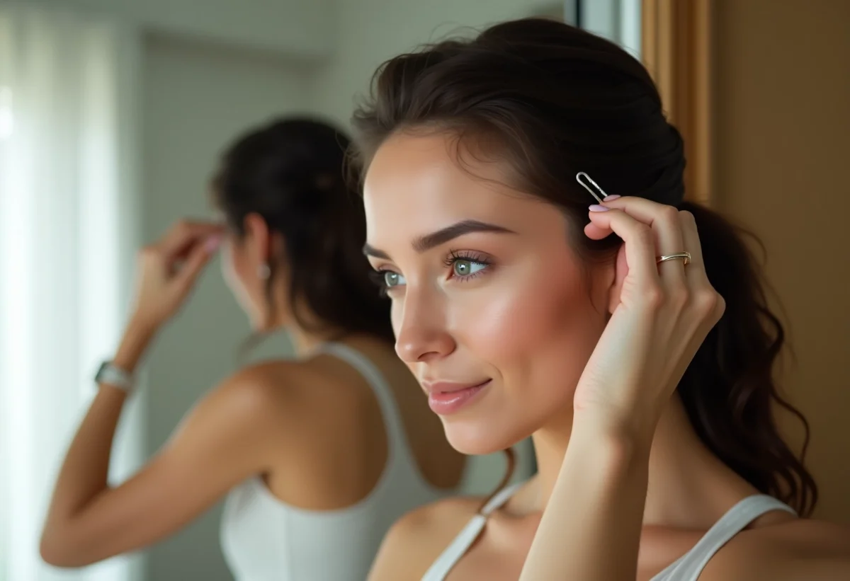 Utiliser une pince à cheveux pour attacher ses cheveux efficacement